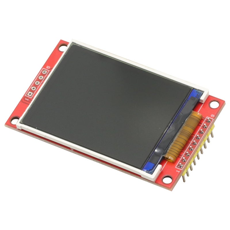 GODIYMODULES وحدة عرض LCD TFT SPI بحجم 2.2 بوصة 2.2" 240x320 ILI9341 مع فتحة بطاقة SD لأردوينو LCD 51/AVR/STM32/ARM/PIC - Image 3